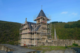 Château de Esch-sur-Sûre - Monument National : Réfection toiture chapelle