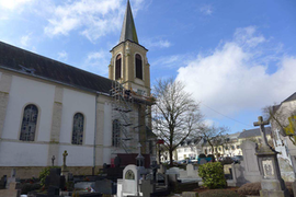 Réfection de l’Eglise St Pierre – Monument National : Stabilisation spéciale – 2012-2013