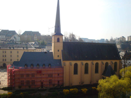 Luxembourg-Grund : Réfection de la toiture – mars 2010